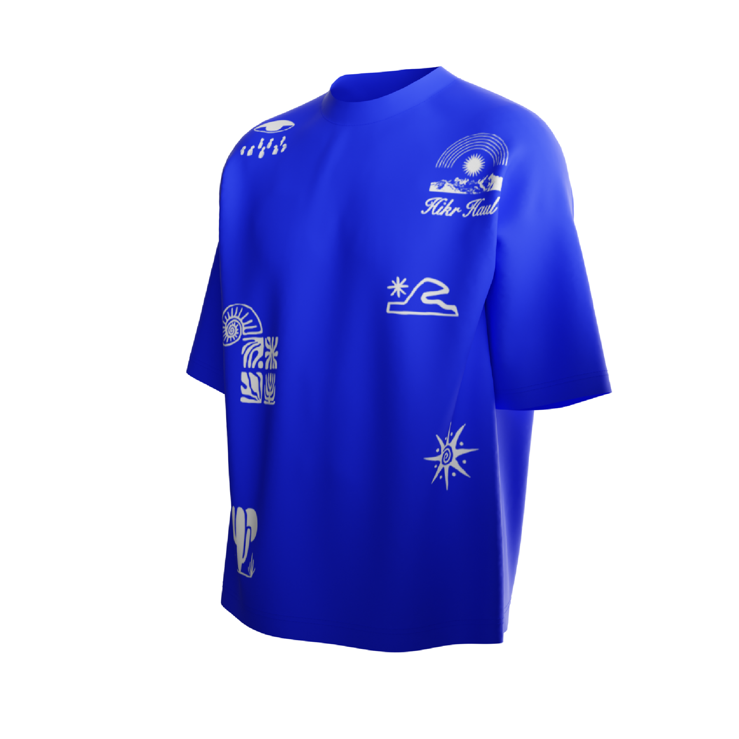 Hikr haul Blue Unisex Tshirt