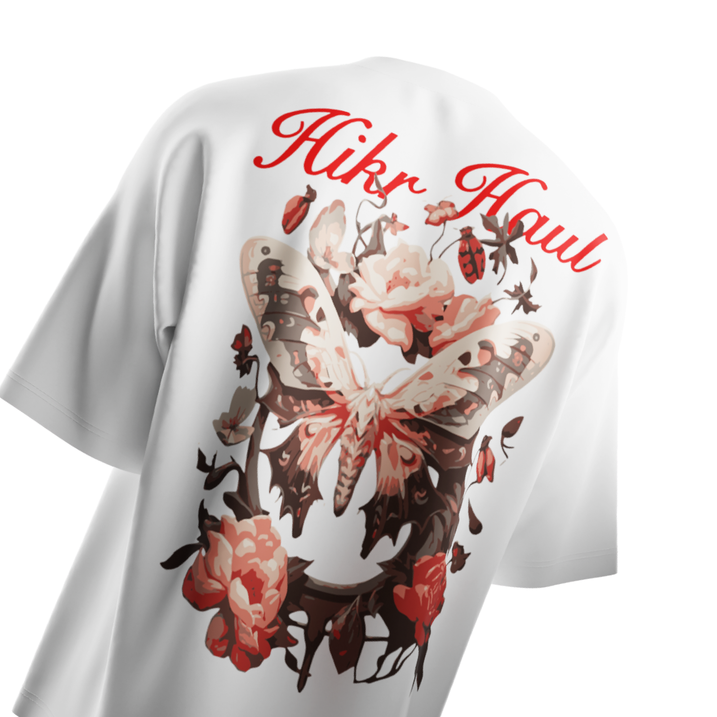 White Unisex oversised T-shirt