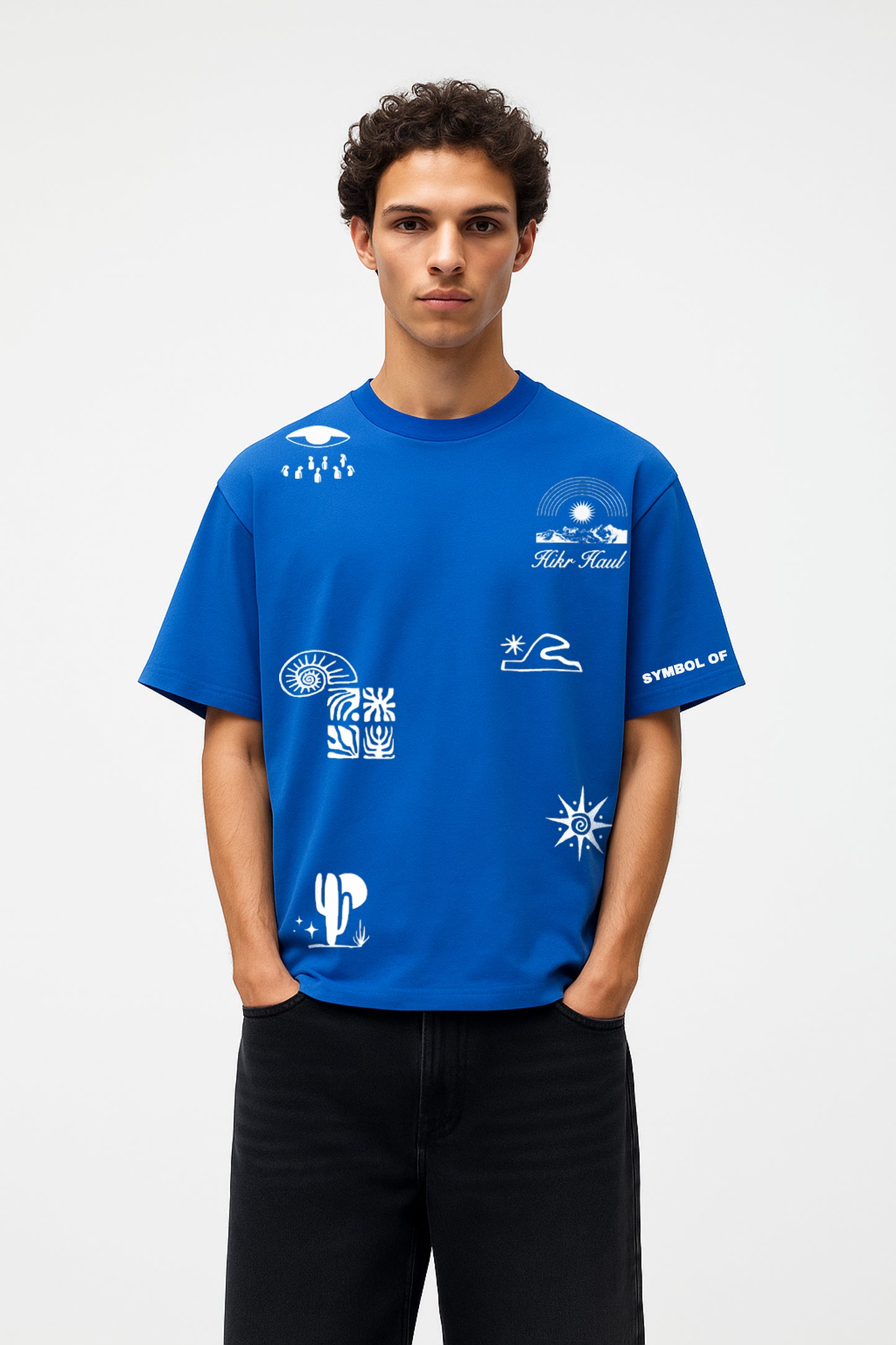 Hikr haul Blue Unisex Tshirt