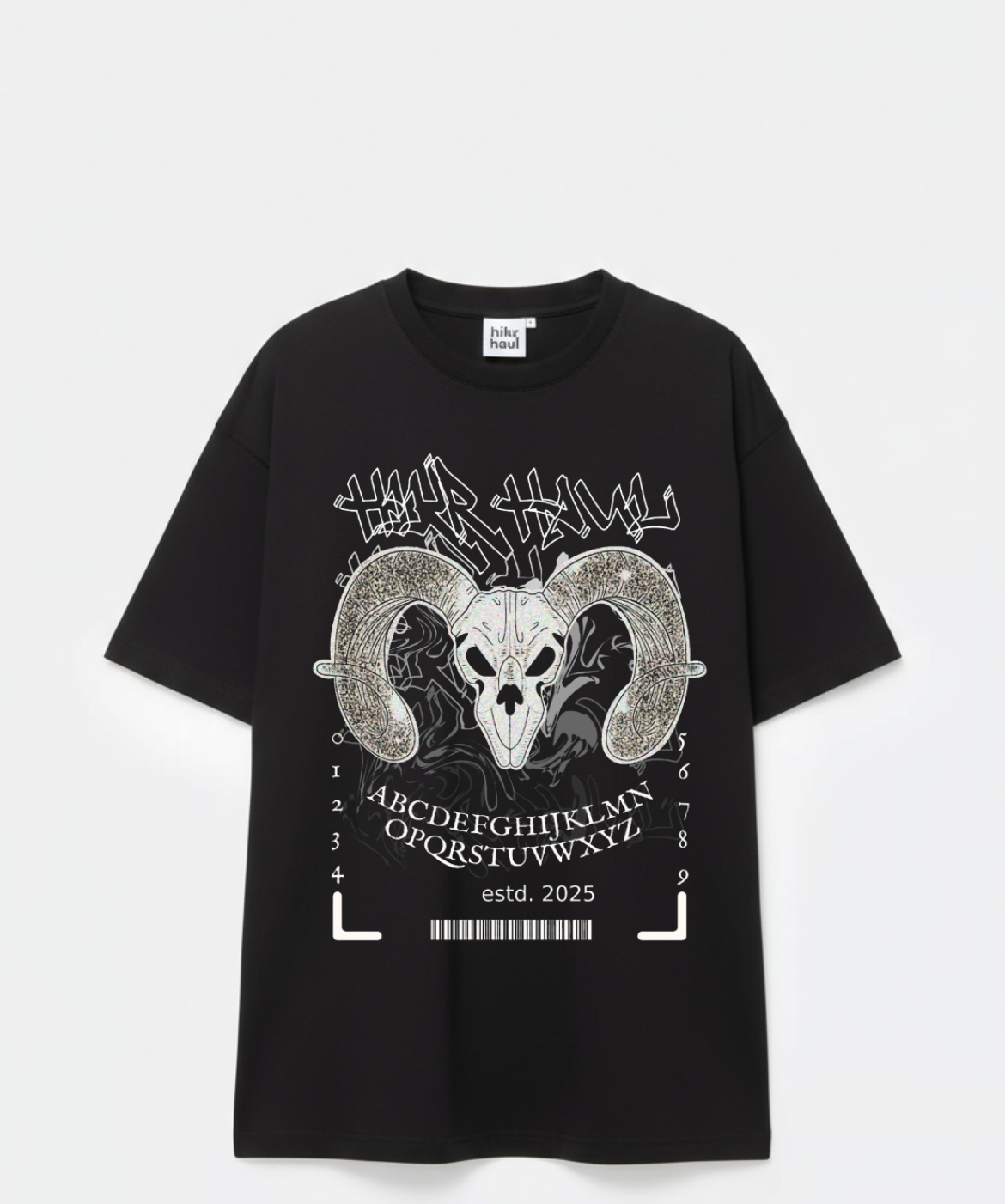 HIKR HAUL ESTD. 2025 Black T-Shirt