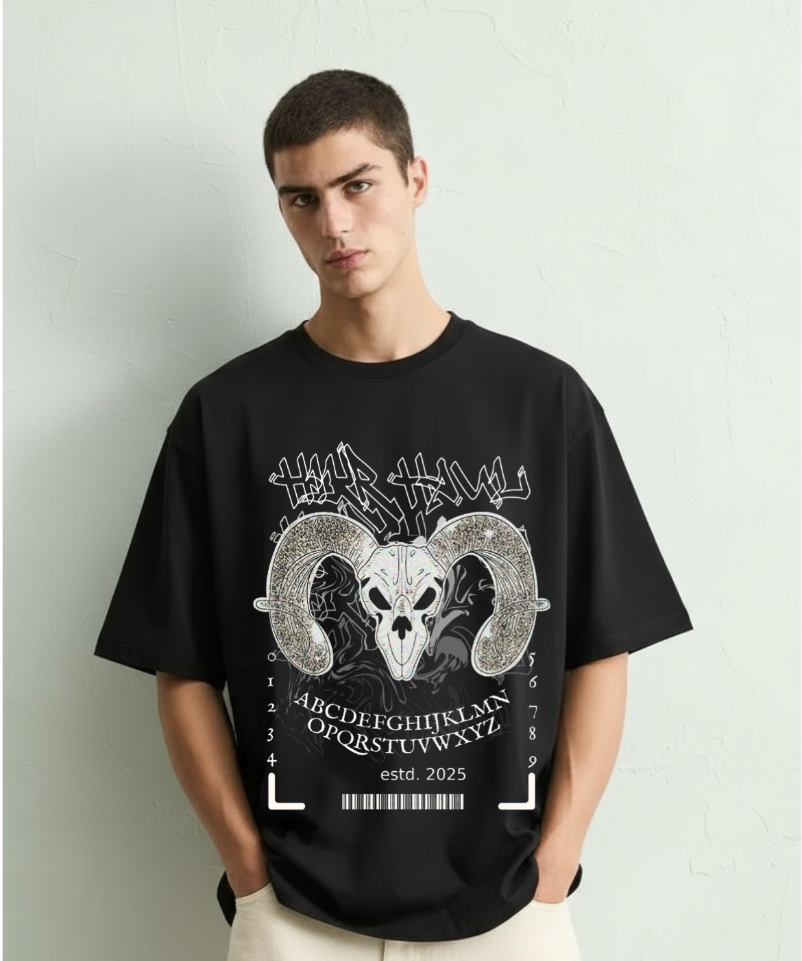 HIKR HAUL ESTD. 2025 Black T-Shirt