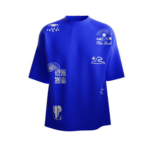 Hikr haul Blue Unisex Tshirt