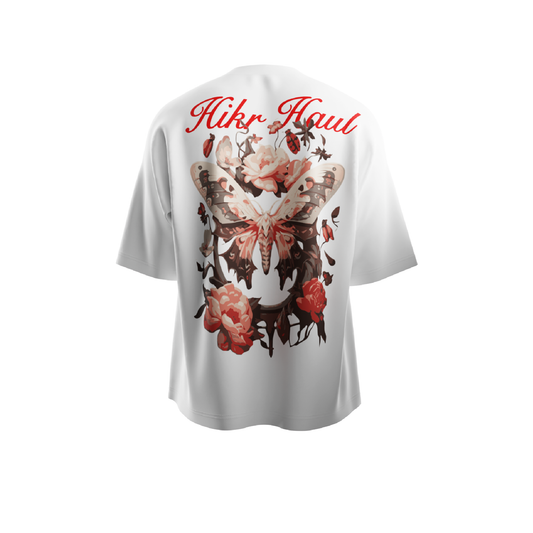 White Unisex oversised T-shirt